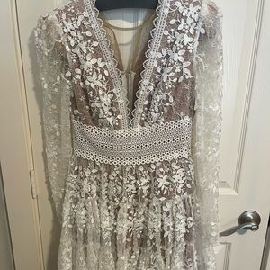 Bronx & Banco Megan White Dress with tags